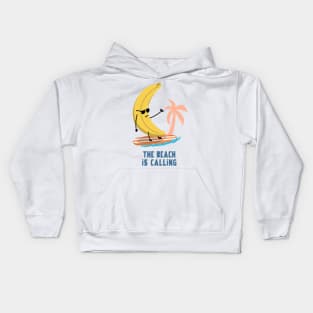 The beach is calling Kids Hoodie